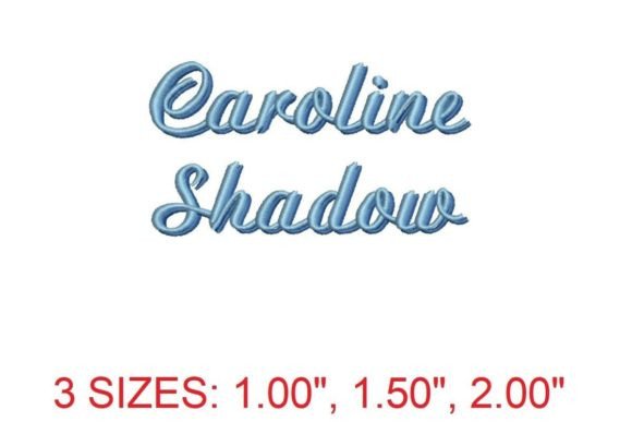 Caroline Shadow Font Review