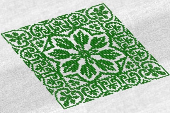 Cross Stitch Pattern for Pillow BD003