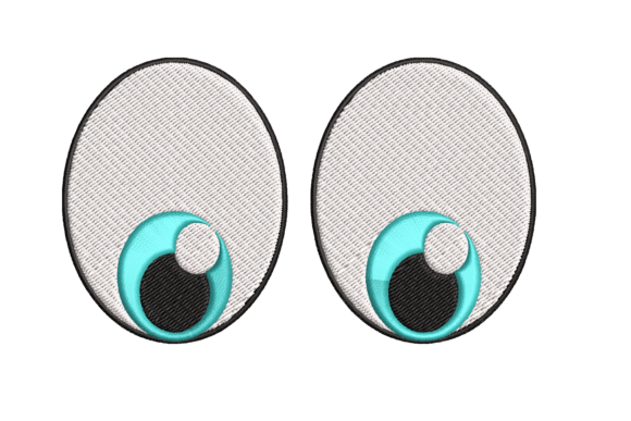 Cute Blue Eyes Embroidery Review