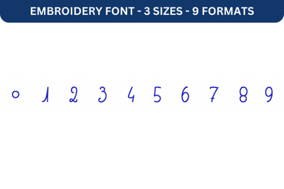 Le Laboratoire Font Number 0 to 9