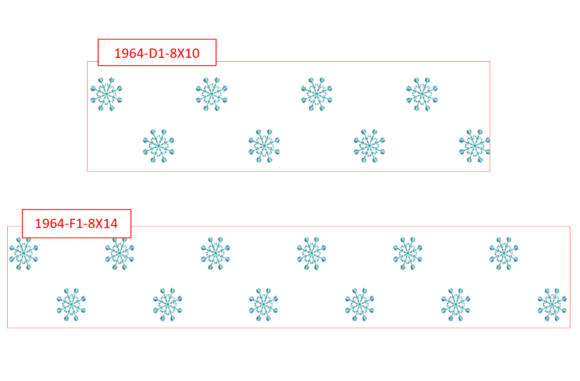 Snowflake Sash Binding Border