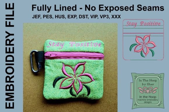 Stay Positive Mini Zipper Bag Review