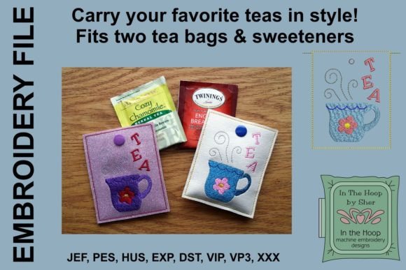 Tea Cup Small Tea Bag Holder