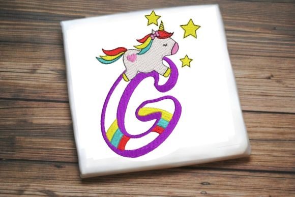 Unicorn Rainbow Letter G Review